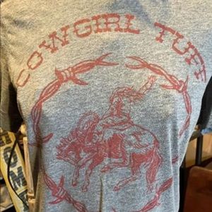 Cowgirl tuff t shirt